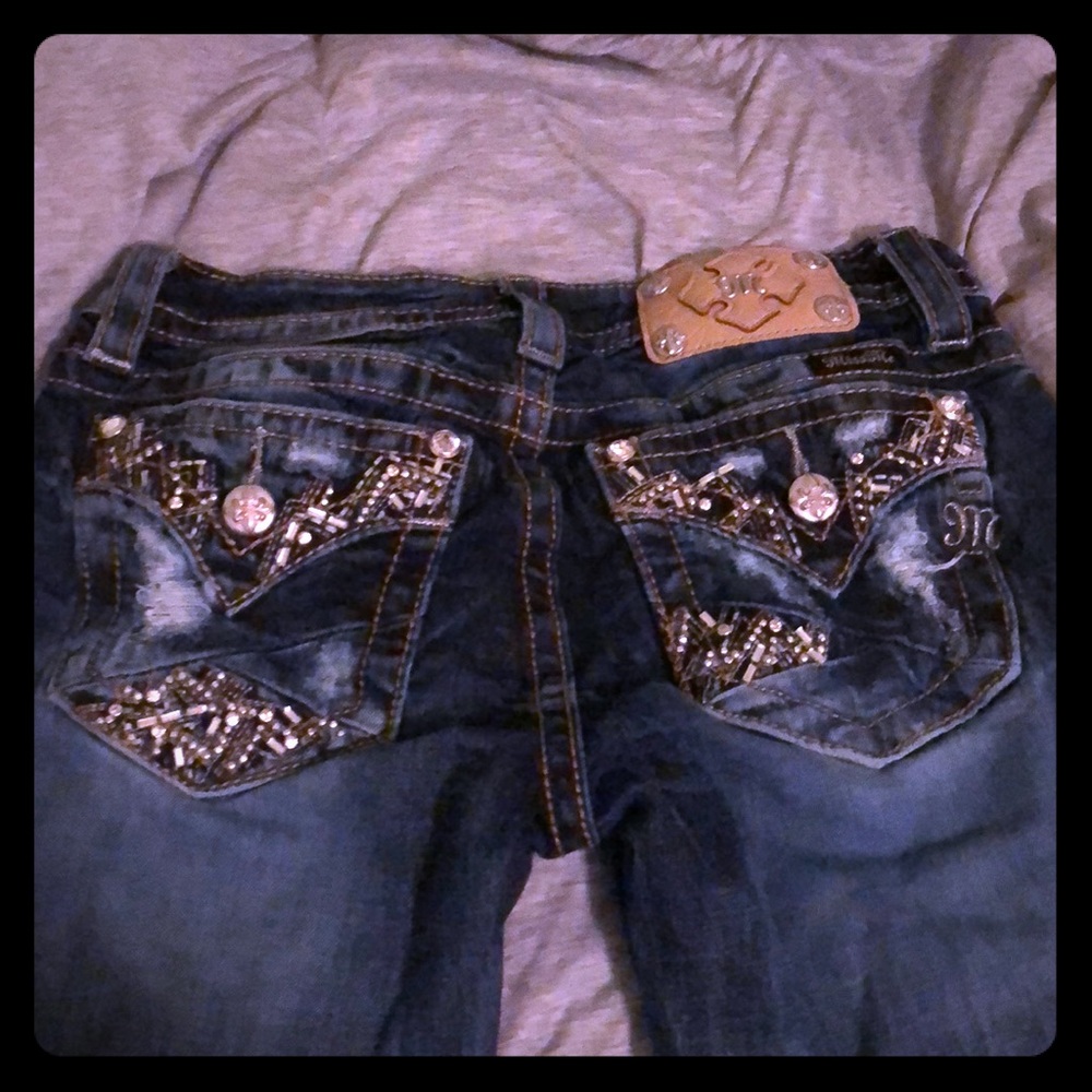 Miss Me Signature Skinny Jeans size 27